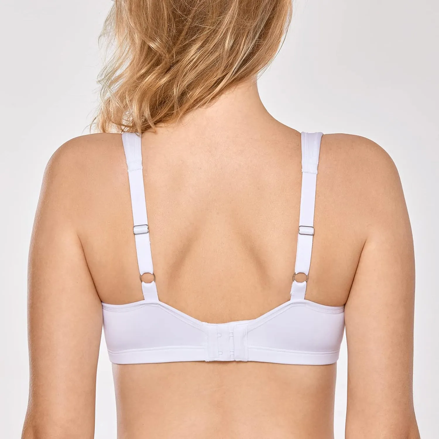 DELIMIRA Women's Minimizer Bra Plus Size Underwire Smooth Full Coverage Seamless Bras