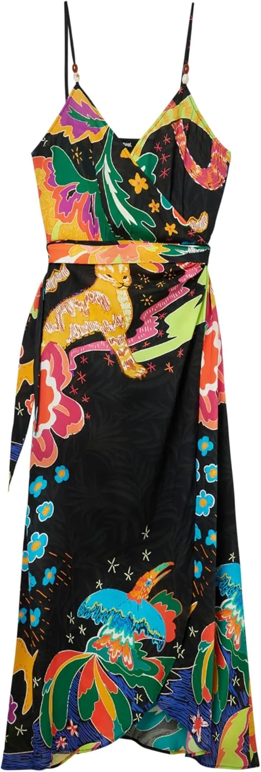 Desigual Women's Standard Woman Woven Dress Swimwear