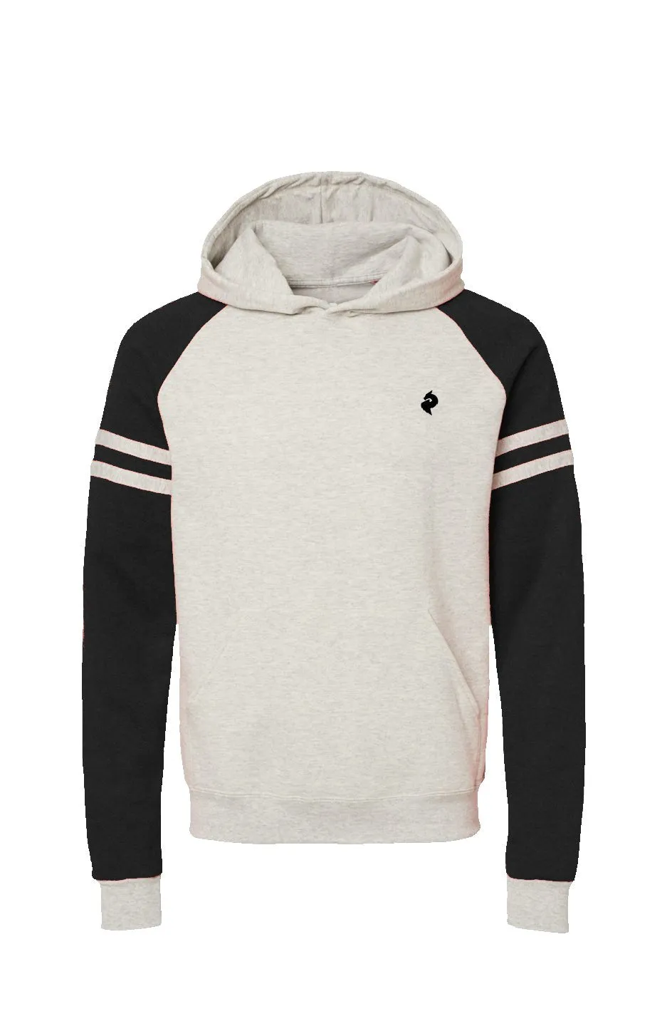 Dragon Foxx™ Unisex Varsity Color Blocked Raglan Hoodie