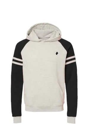 Dragon Foxx™ Unisex Varsity Color Blocked Raglan Hoodie