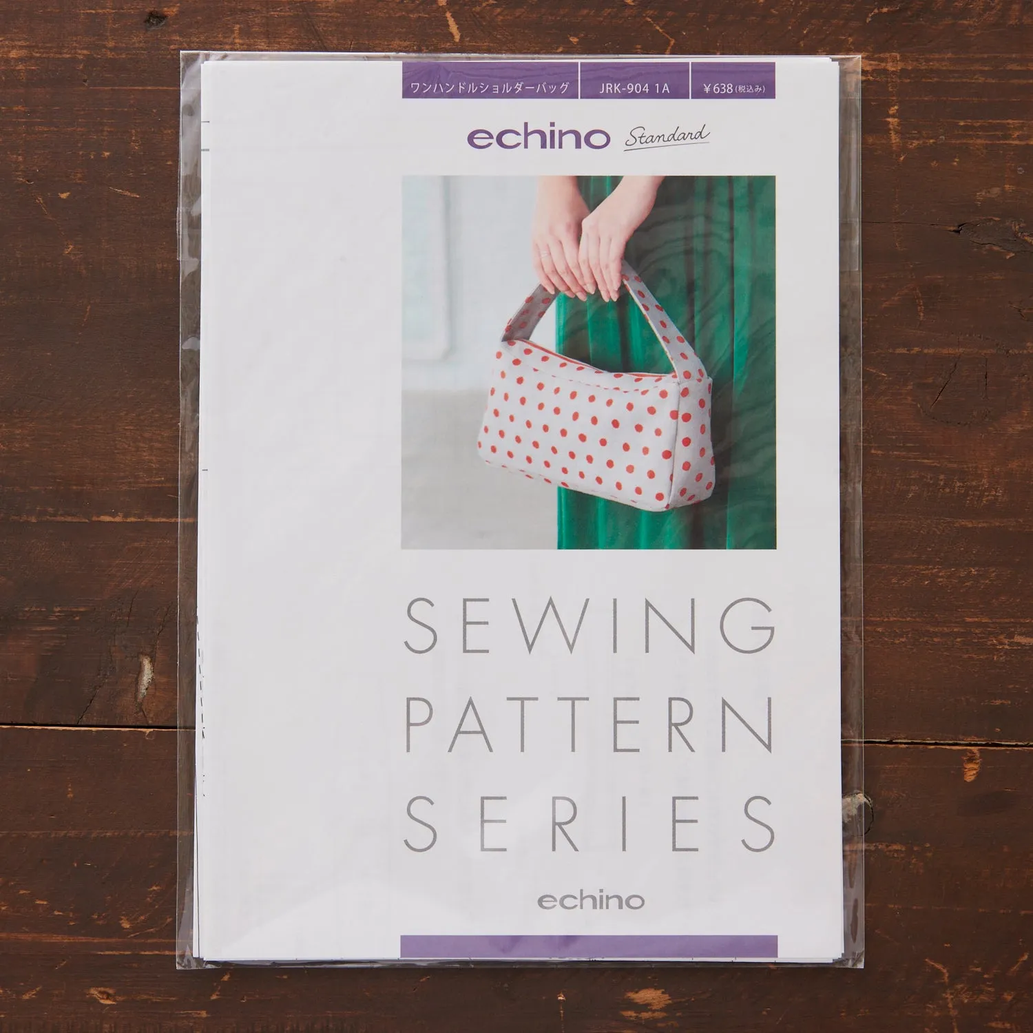 echino Sewing Pattern Series - One Handle Shoulder Bag EK-498