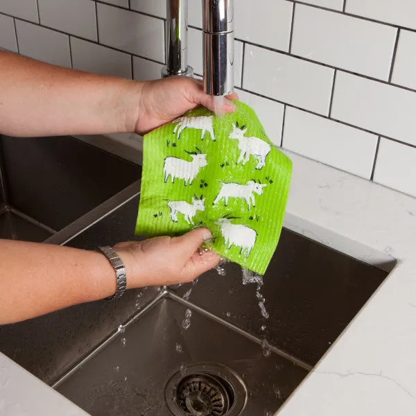 Ecologie - Swedish Sponge Dishcloth, Goats