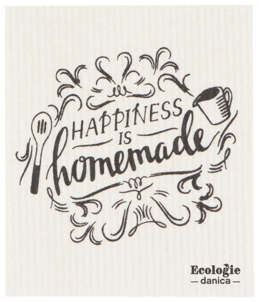 Ecologie - Swedish Sponge Dishcloth, Homemade Happiness