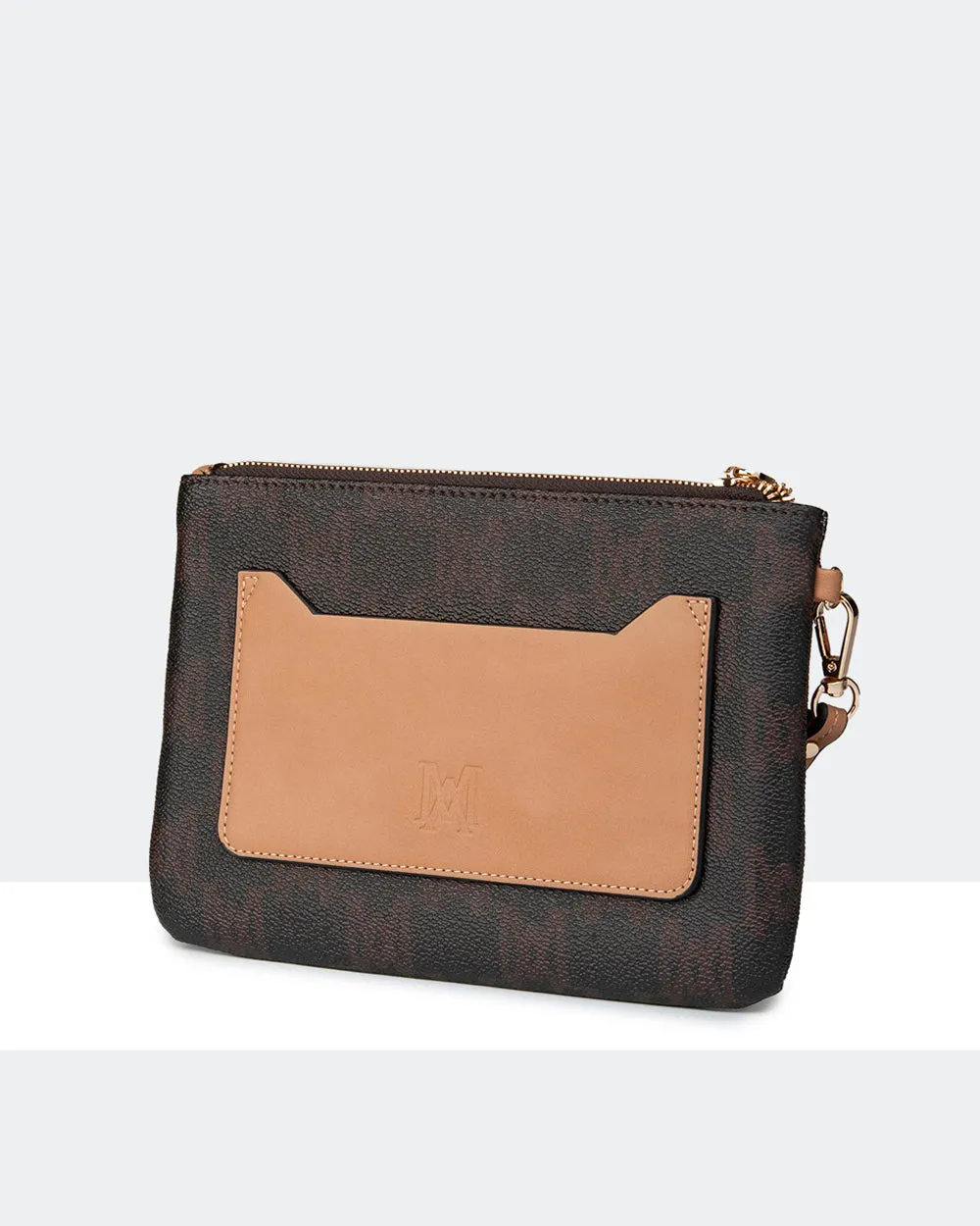 Eliza Large Zip Pouch with Wrist Strap