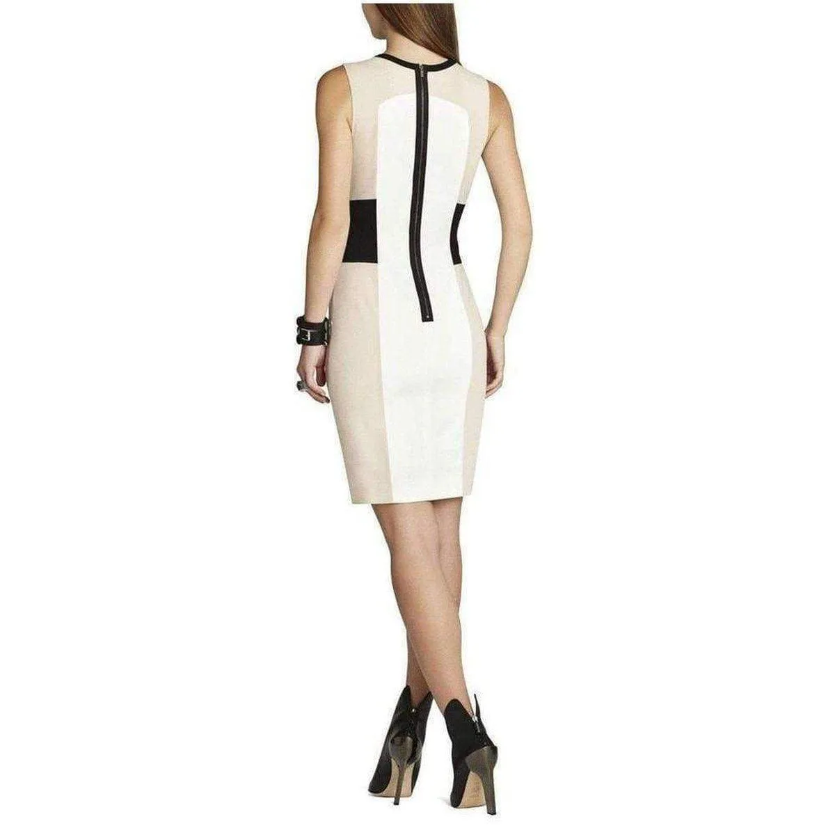 Eloise Color-Blocked Sheath Dress