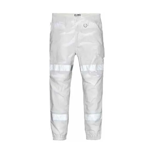 ELWD Mens Reflective Cuffed Work Pants