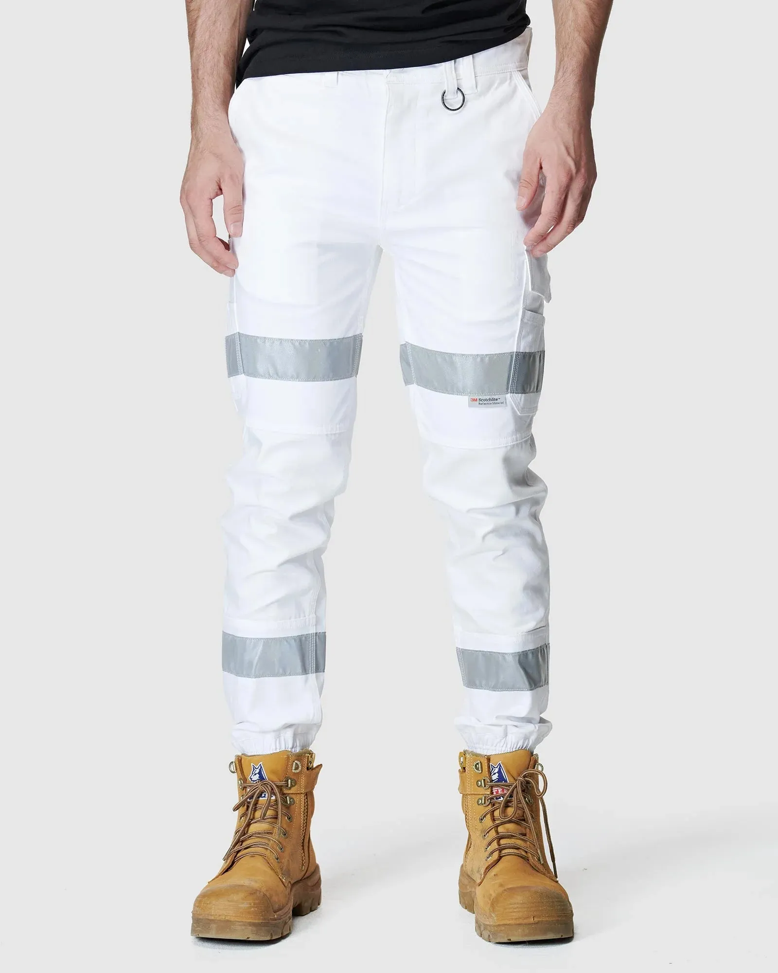 ELWOOD Mens Reflective Cuffed Pant