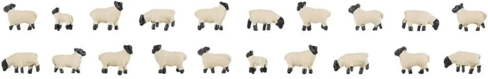 Faller N Schwarzkopf Sheep Painted Standing