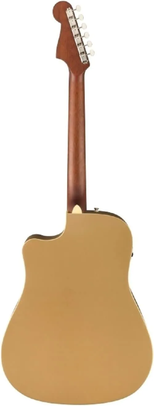 Fender Redondo Player Acoustic Guitar, with 2-Year Warranty, Bronze Satin, Walnut Fingerboard
