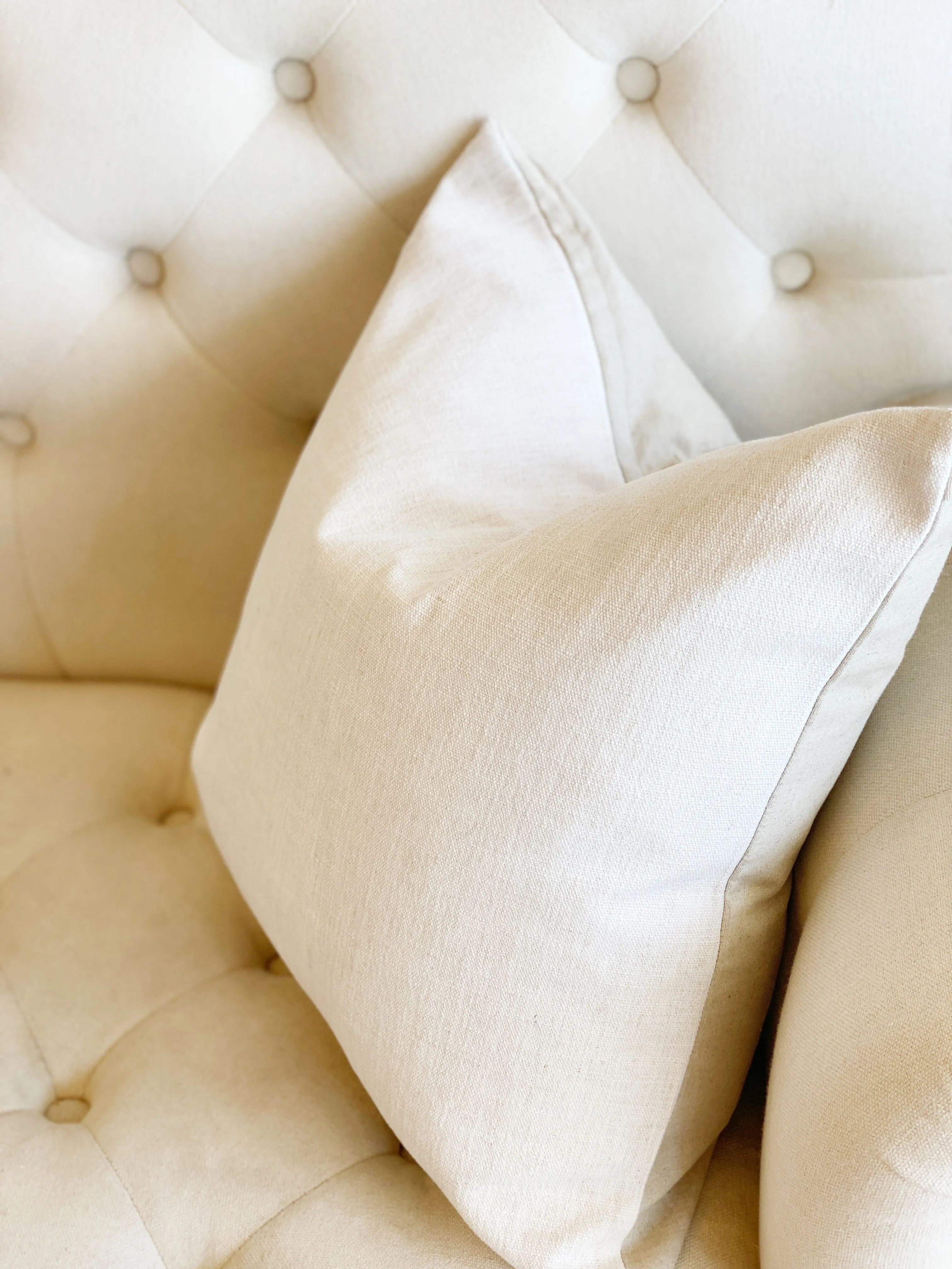 Flax Linen Pillow Cover