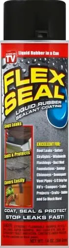 Flex Seal Satin Black Rubber Spray Sealant 14 oz. - Case of 6