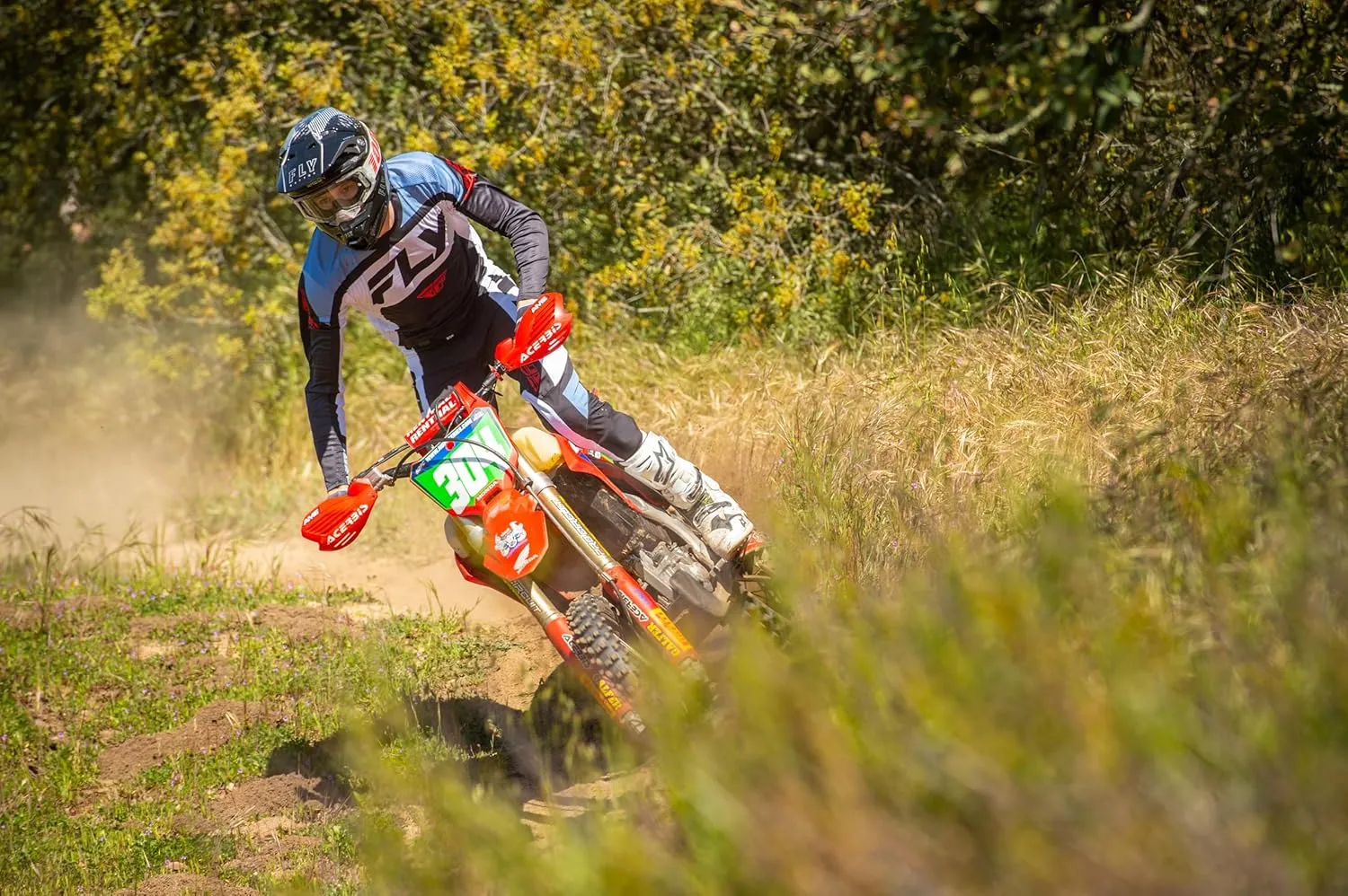 Fly Racing Men's Lite Motocross & Mountain Bike Jersey - Protective Jersey for Dirt Bike, MTB, BMX and Motorcycle Riding
