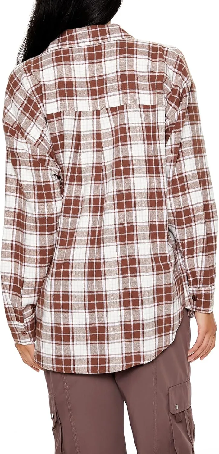Forever 21 Women's Oversized Flannel Shirt