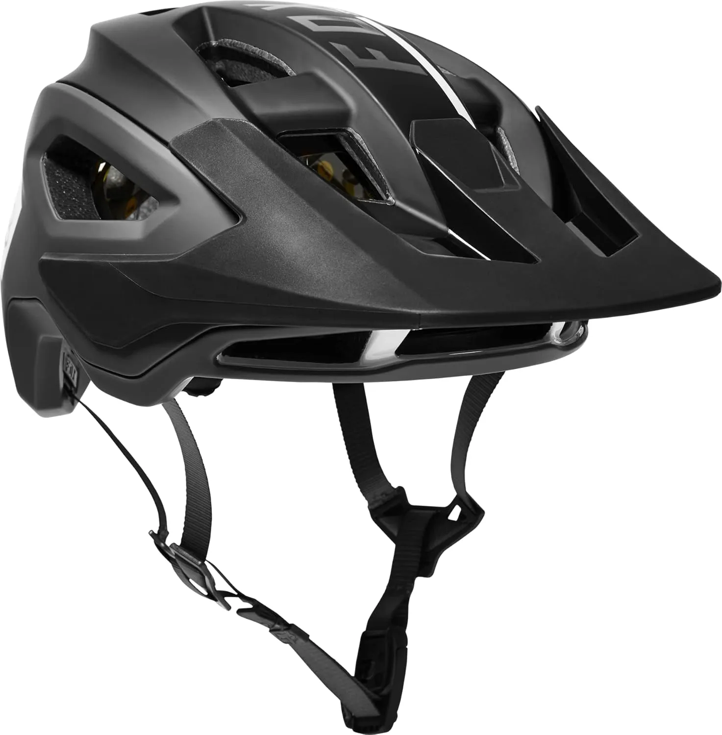 Fox Racing Speedframe Pro Mountain Bike Helmet, Blocked Black, Medium