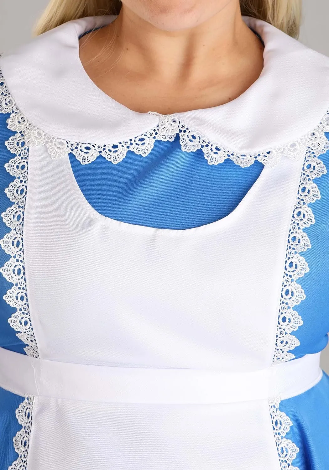 Fun Costumes Women's Supreme Costume Alice in Wonderland Dress, Blue, X-Small