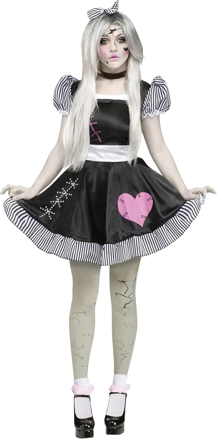 Fun World Costumes Women's Broken Doll Adult Costume