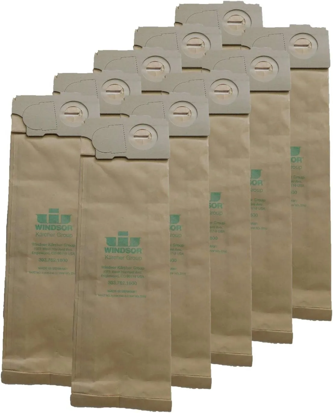Genuine Windsor Versamatic 2003 Filter Bags 10 pk