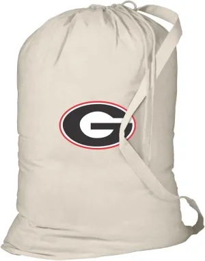Georgia Bulldogs Laundry Bag University of Georgia Dirty Clothes Bag