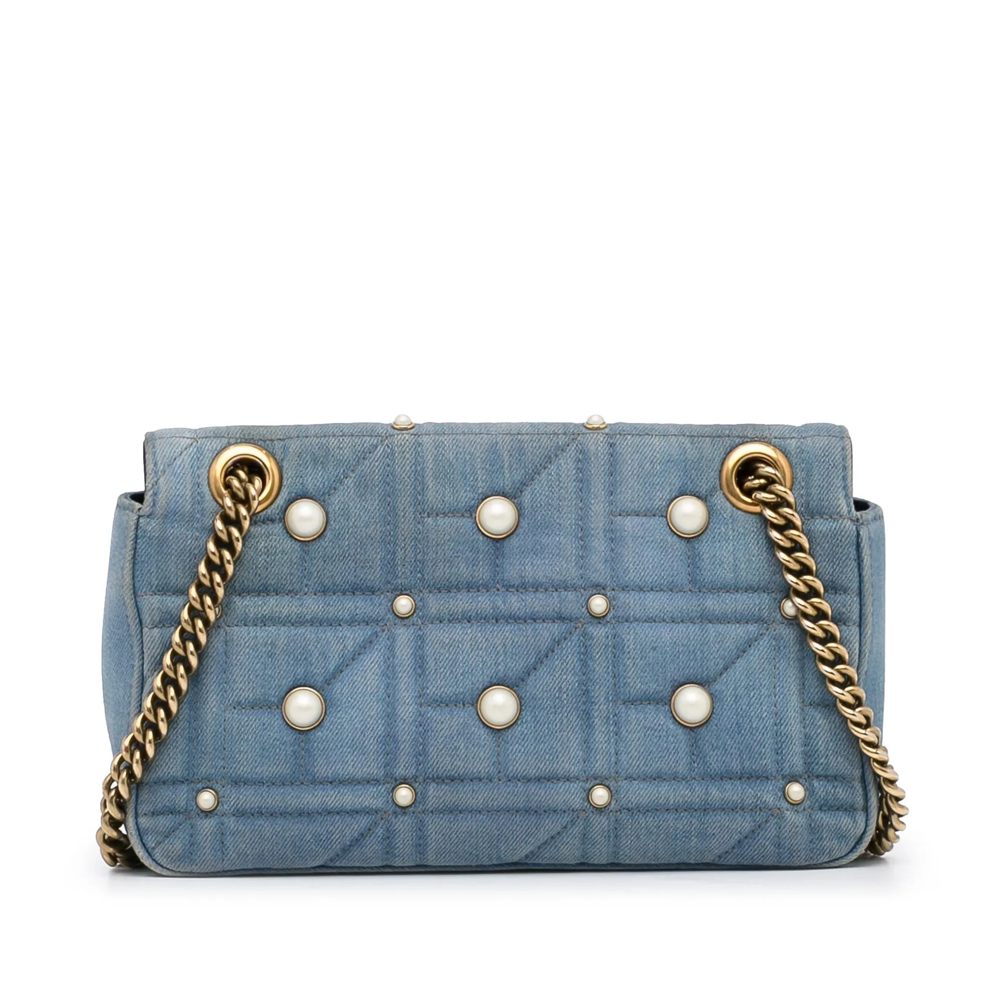 GG Crossbody Quick resolution Pearl Studded Marmont Urgent clearance (SHG-lB59yk) Gucci Matelasse