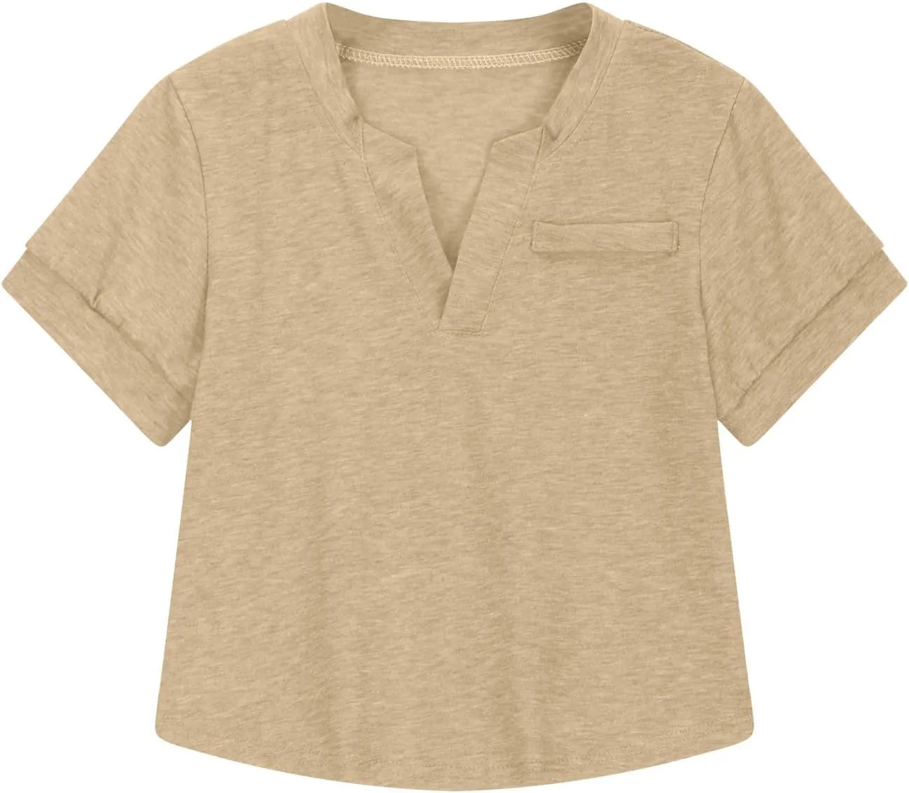 Girls Oversized Long Sleeve Tunic Top Lightweight Cotton Crewneck Casual Loose Fit Daily School Lounge