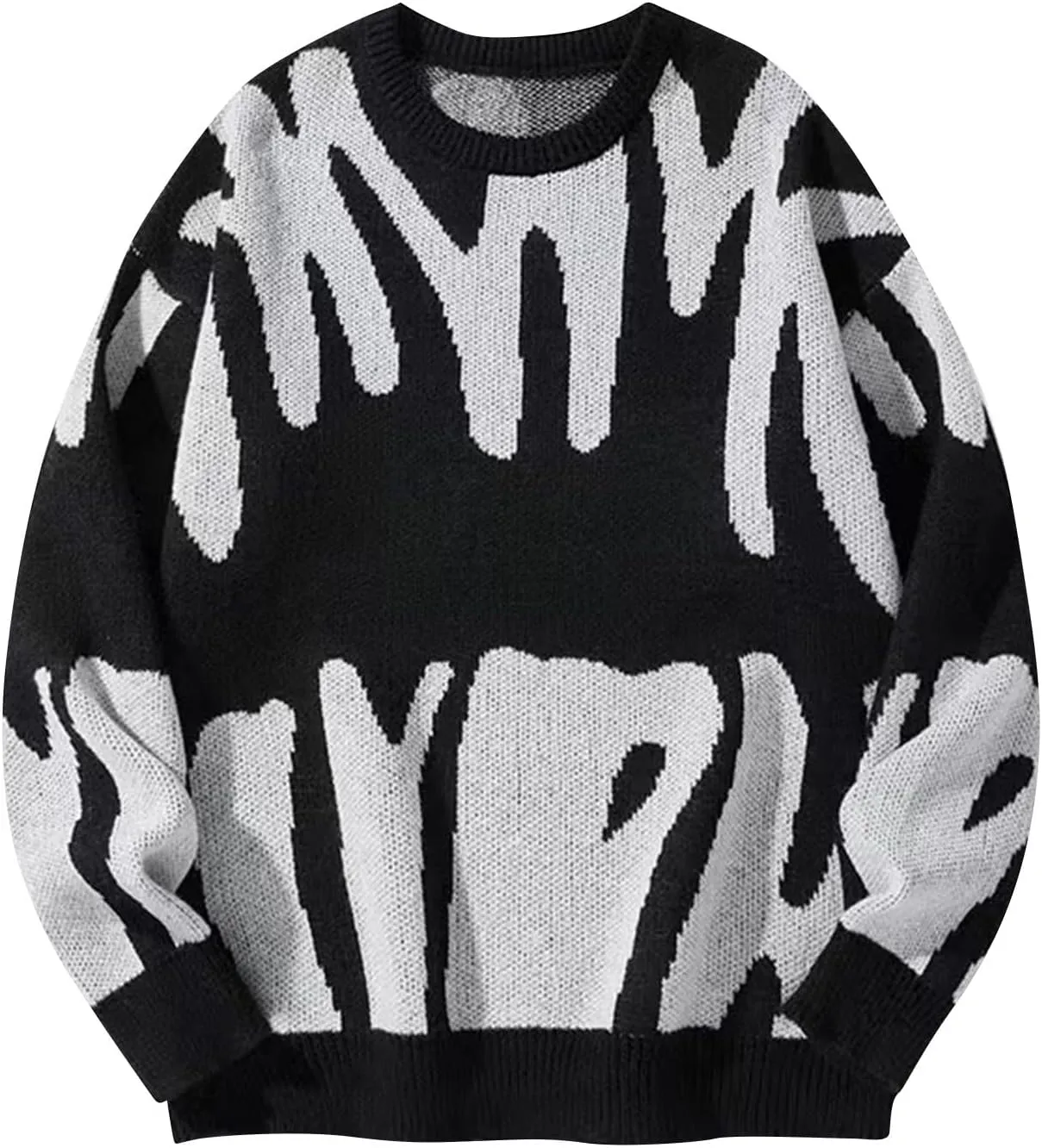 Grandpa Sweaters Oversized Long Sleeve Graphic Sweaters: Aztec Sweater Christmas Ugly Vintage Cardigan Sweatshirts