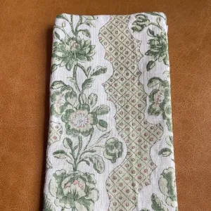 Green Blooming Trellis Napkins