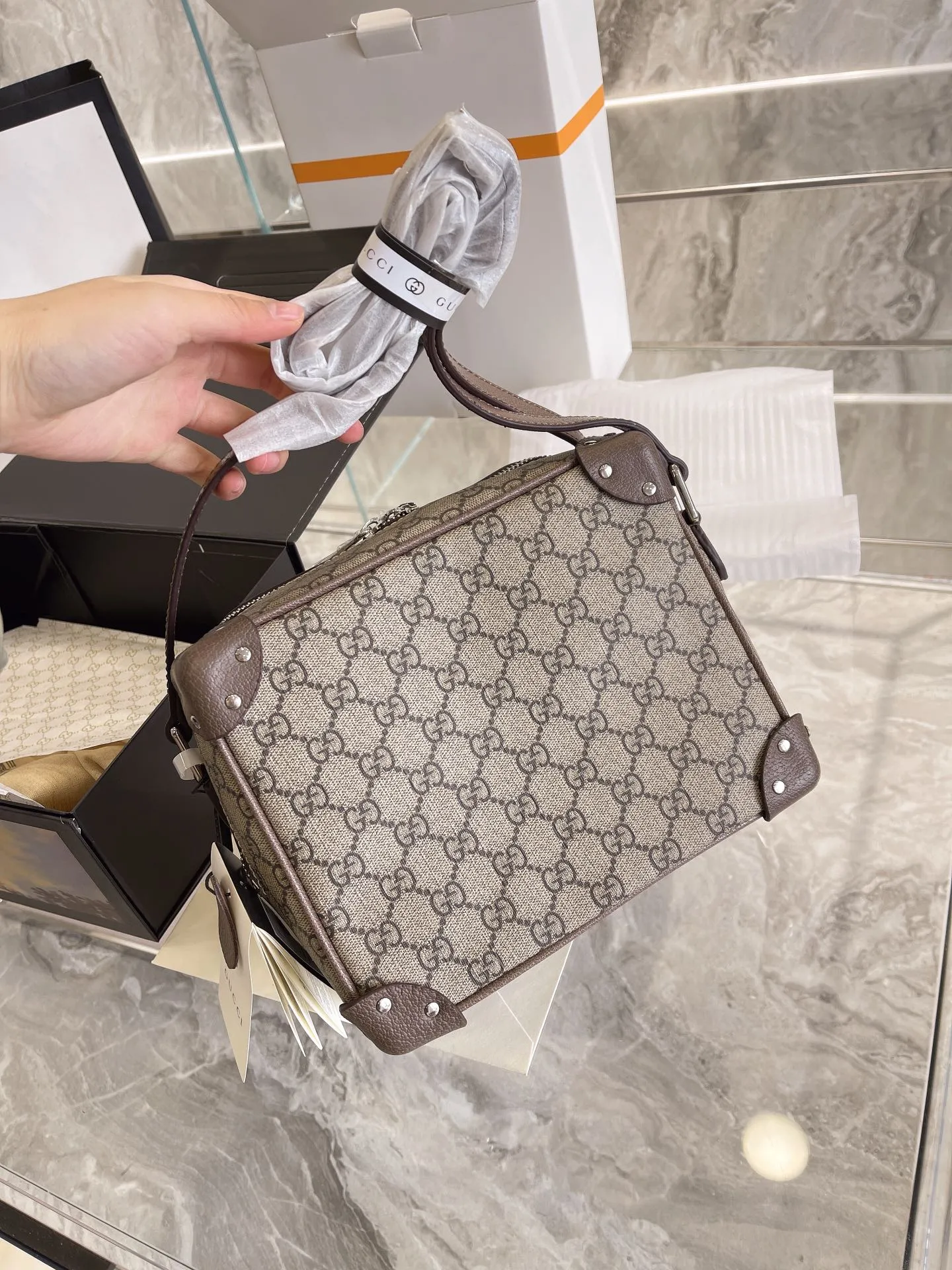 Gucci MO 199 Streamlined Quality Highly intuitive Top - Bags