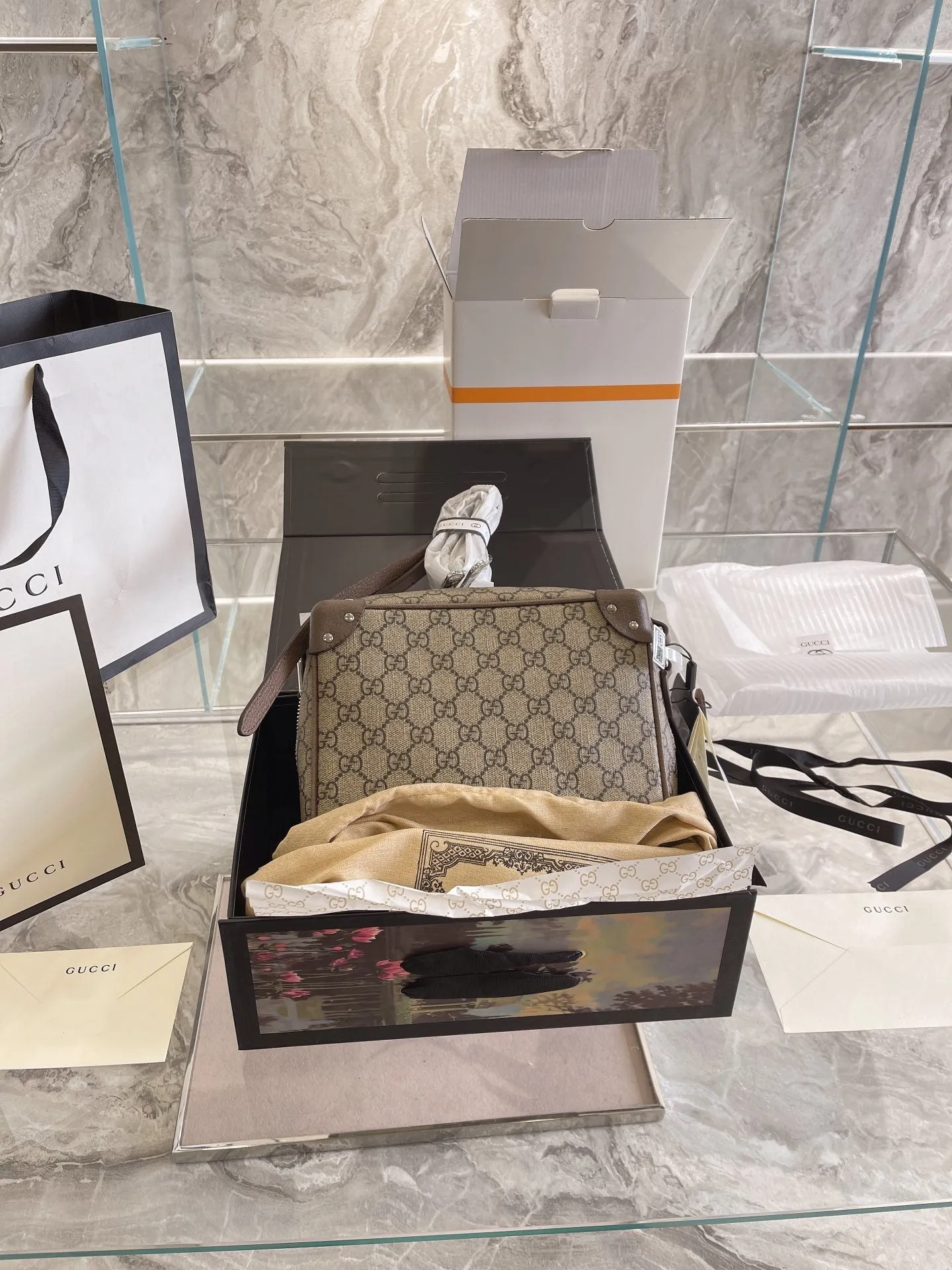 Gucci MO 199 Streamlined Quality Highly intuitive Top - Bags