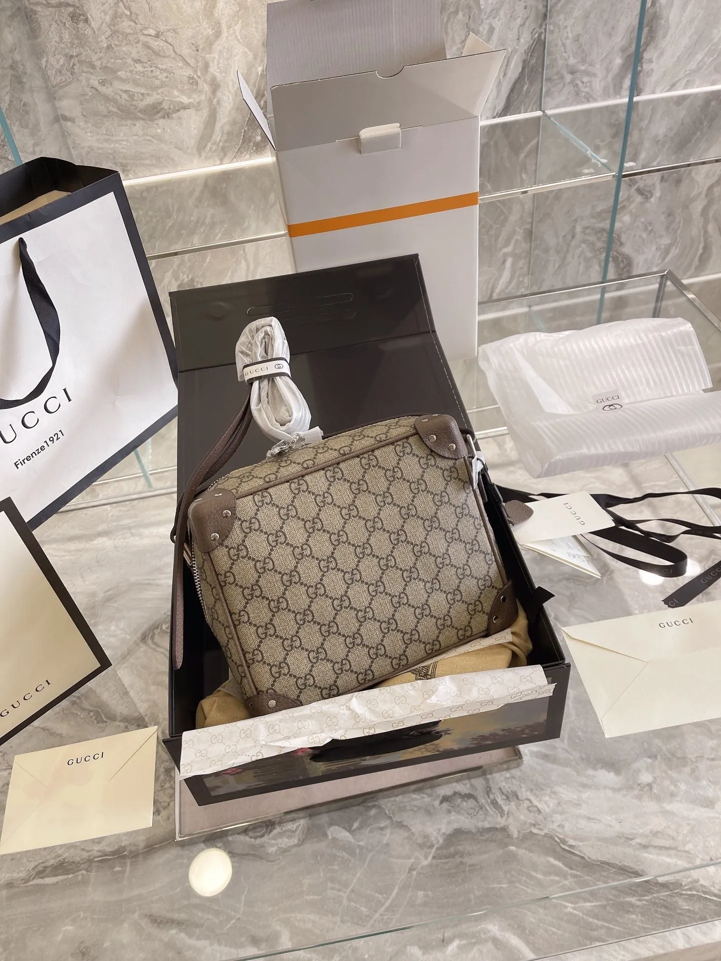 Gucci MO 199 Streamlined Quality Highly intuitive Top - Bags