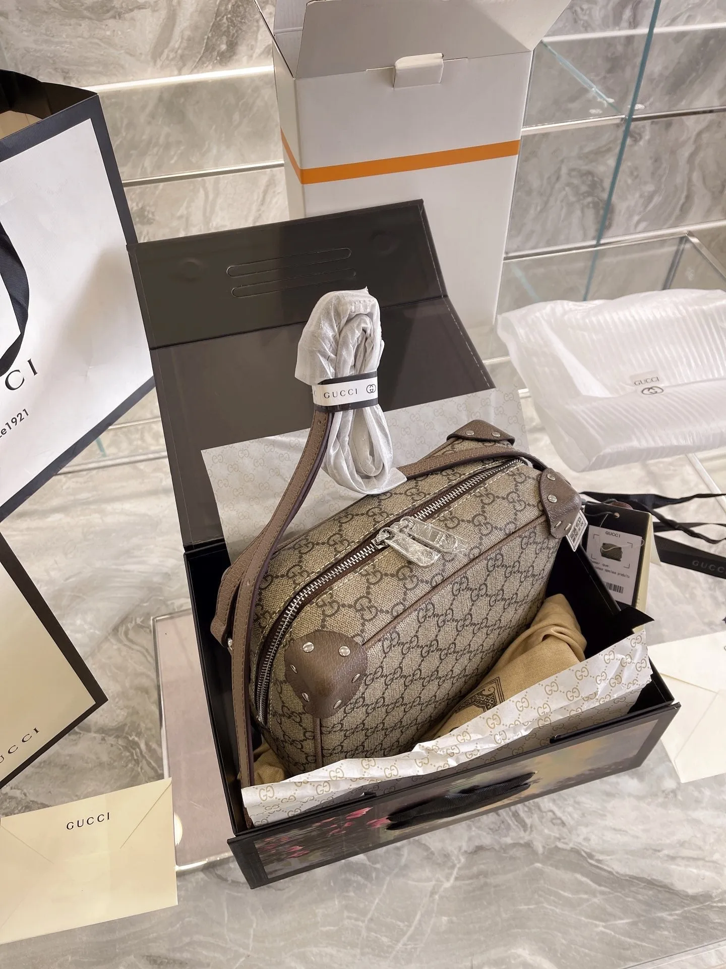 Gucci MO 199 Streamlined Quality Highly intuitive Top - Bags