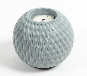 Hand Carved Stone Dome-Shaped Tea Light Holder