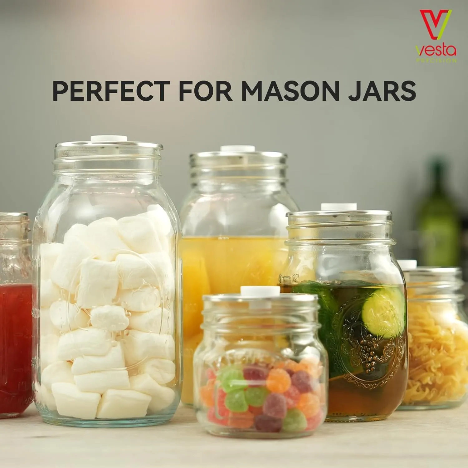 Handheld Vac 'n Seal with Mason Jar Lids
