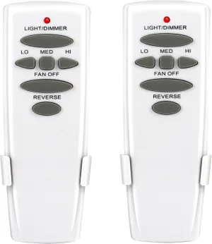 Harbor Breeze Ceiling Fan Remote,Hampton Bay Ceiling Fan Remote Control,Ceiling Fan Remote Control- HD6 Remote Only 2pack