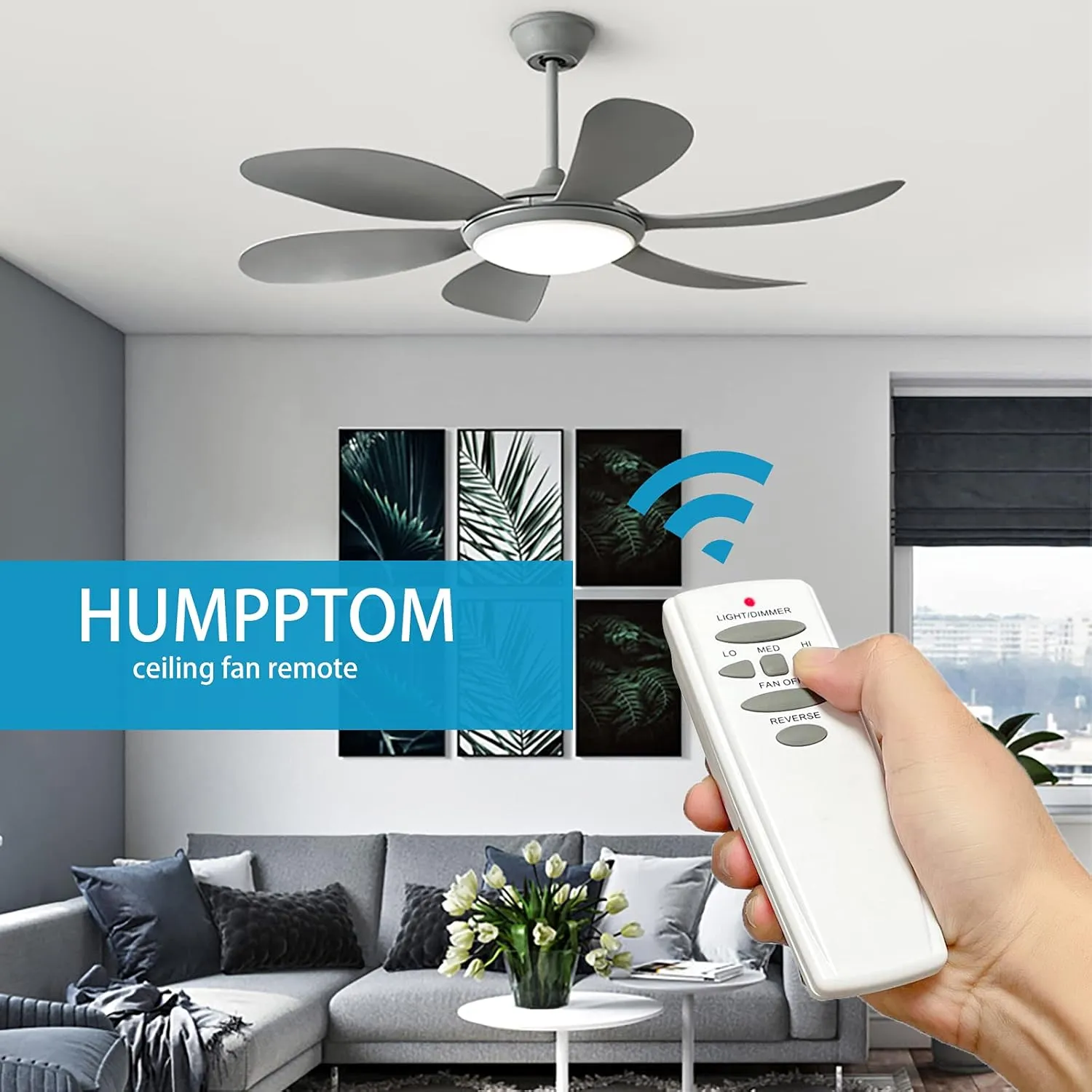 Harbor Breeze Ceiling Fan Remote,Hampton Bay Ceiling Fan Remote Control,Ceiling Fan Remote Control- HD6 Remote Only 2pack
