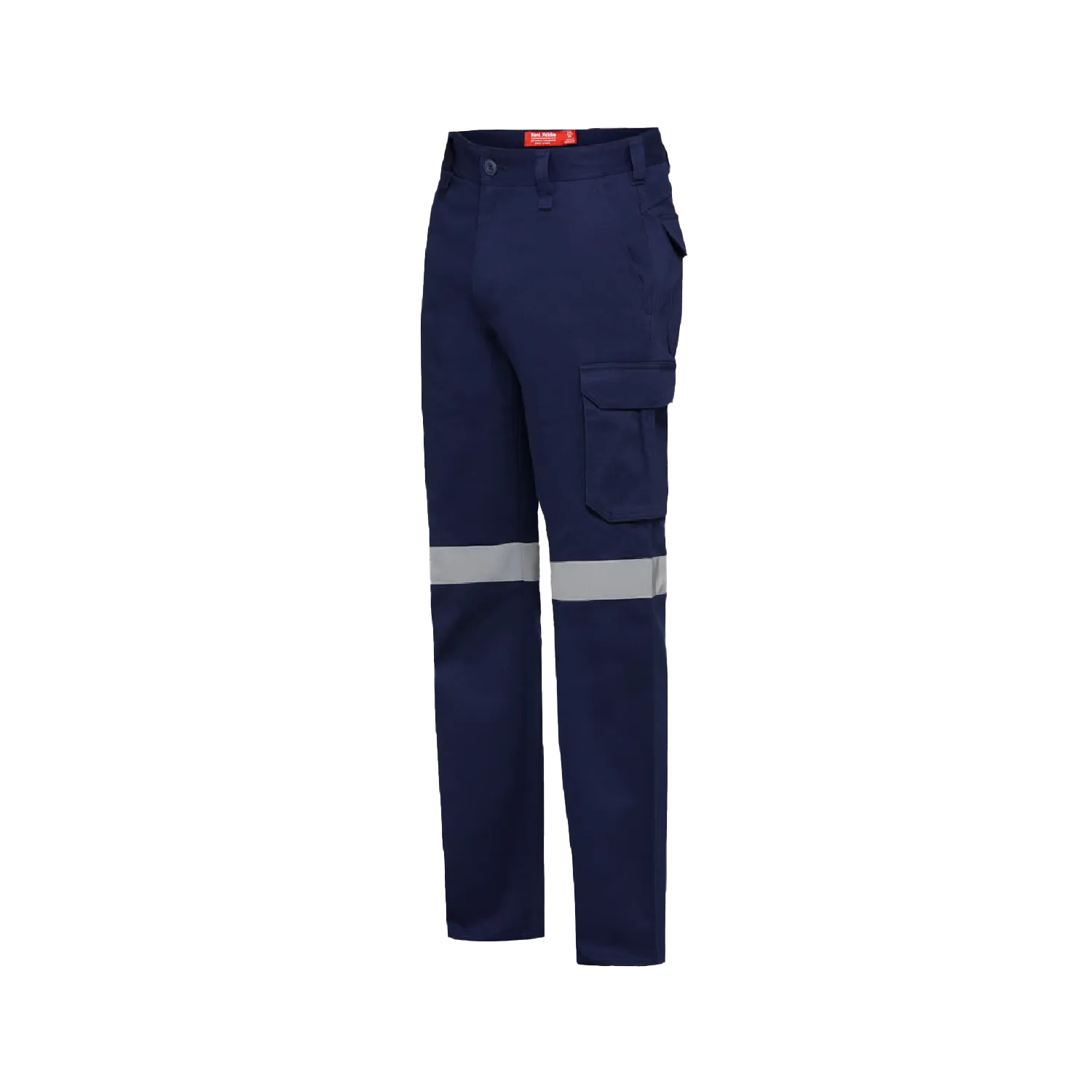 Hard Yakka Men's Foundations Drill Cargo Pants with Tape - Navy
