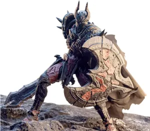 HiPlay VTOYS Collectible Figure Full Set: Knight of War, 1:12 Scale Miniature Action Figurine VSD005