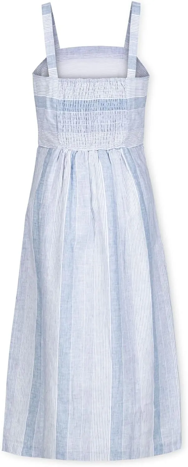 Hope & Henry Women's Short Sleeve Organic Cotton Dress
