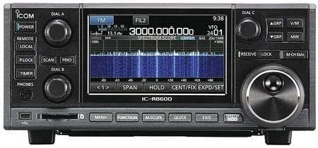 IC-R8600-02 Software Defined Receiver - 10kHz - 3GHz Blocked
