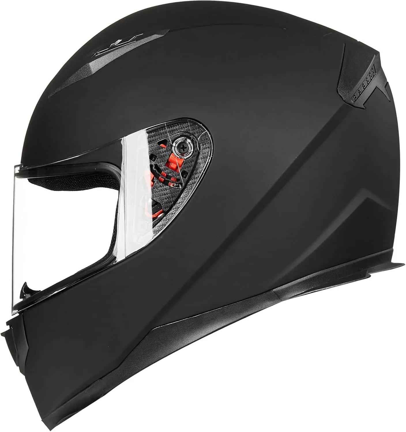 ILM Full Face Motorcycle Street Bike Helmet with Removable Winter Neck Scarf   2 Visors DOT Model-JK313