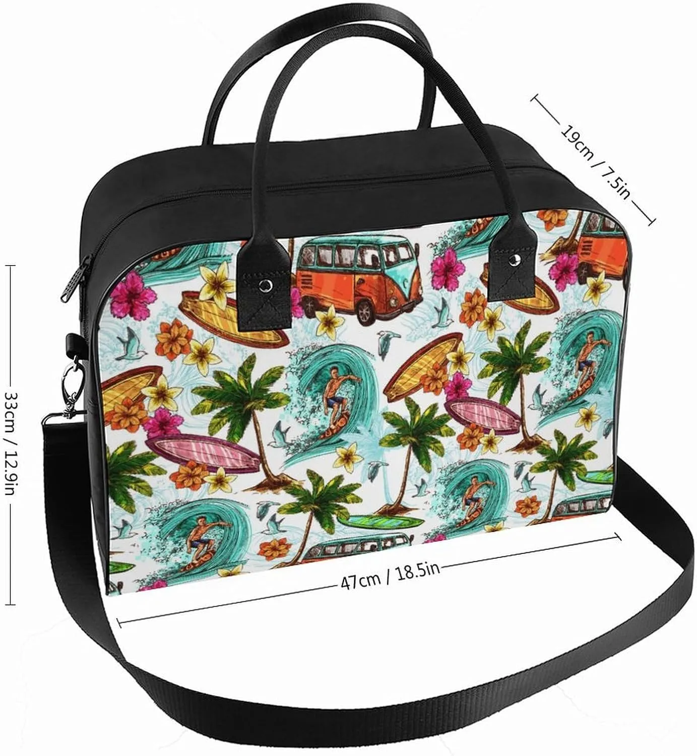 ISA IAH Travel Handbag with A Large Capacity Design That Can Be Reused