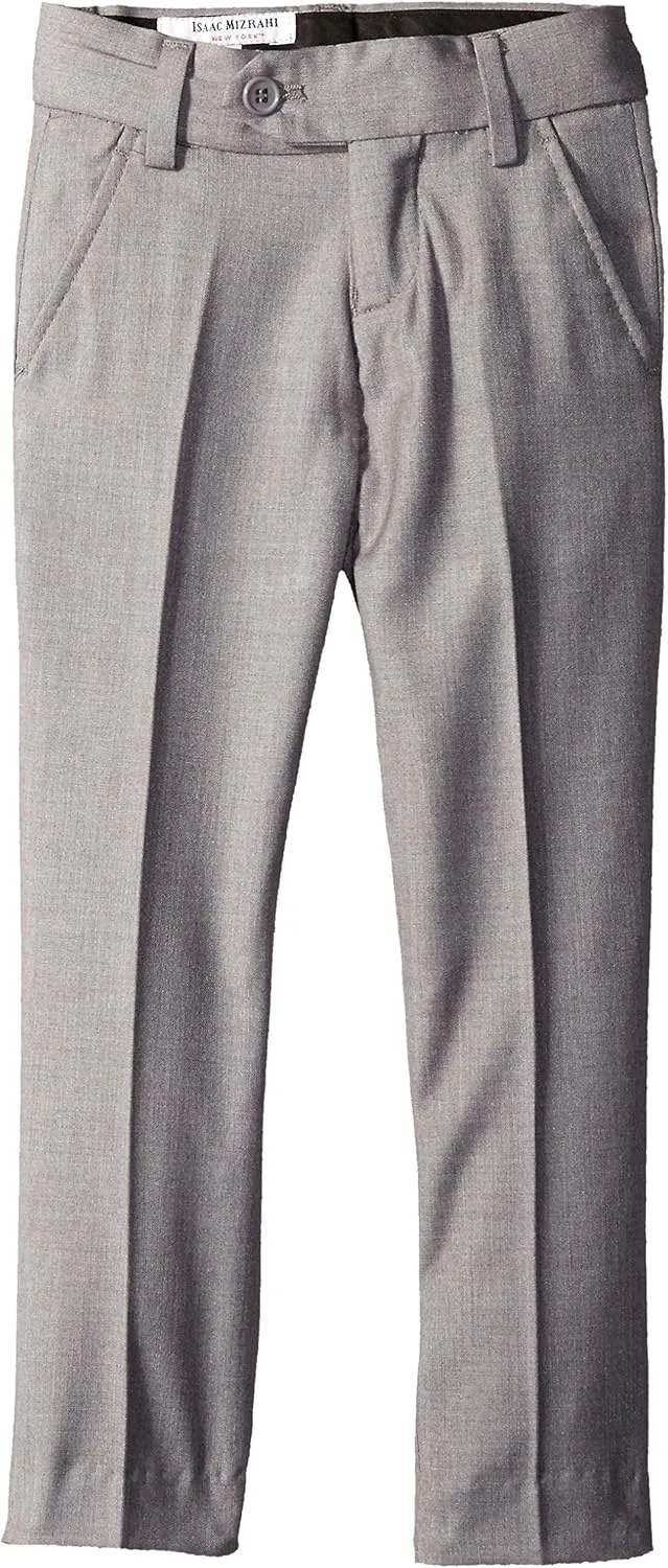 Isaac Mizrahi Boy's Wool Blend Slim Pant