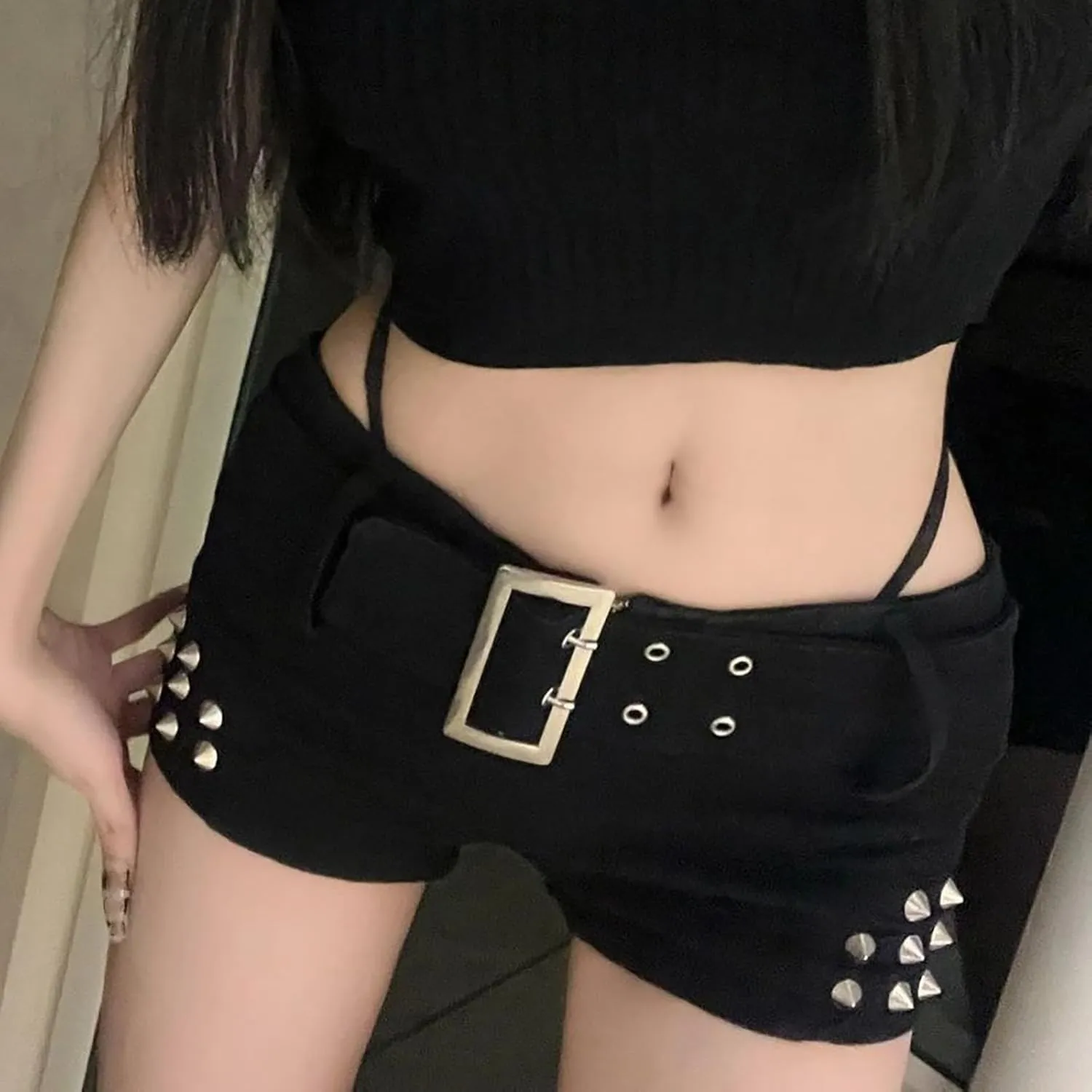 Jean Shorts Womens Summer Straight Stretch Denim Short Dance Hip Wrap Versatile Hot Pants Casual Slim Comfy Streetwear