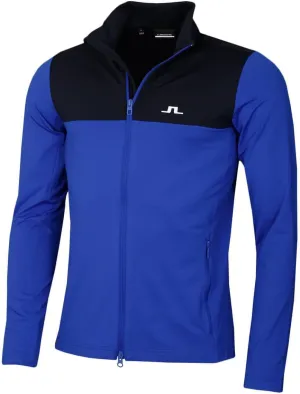 J.Lindeberg Men's Banks Mid Layer Soft Sweater - Club Blue - S