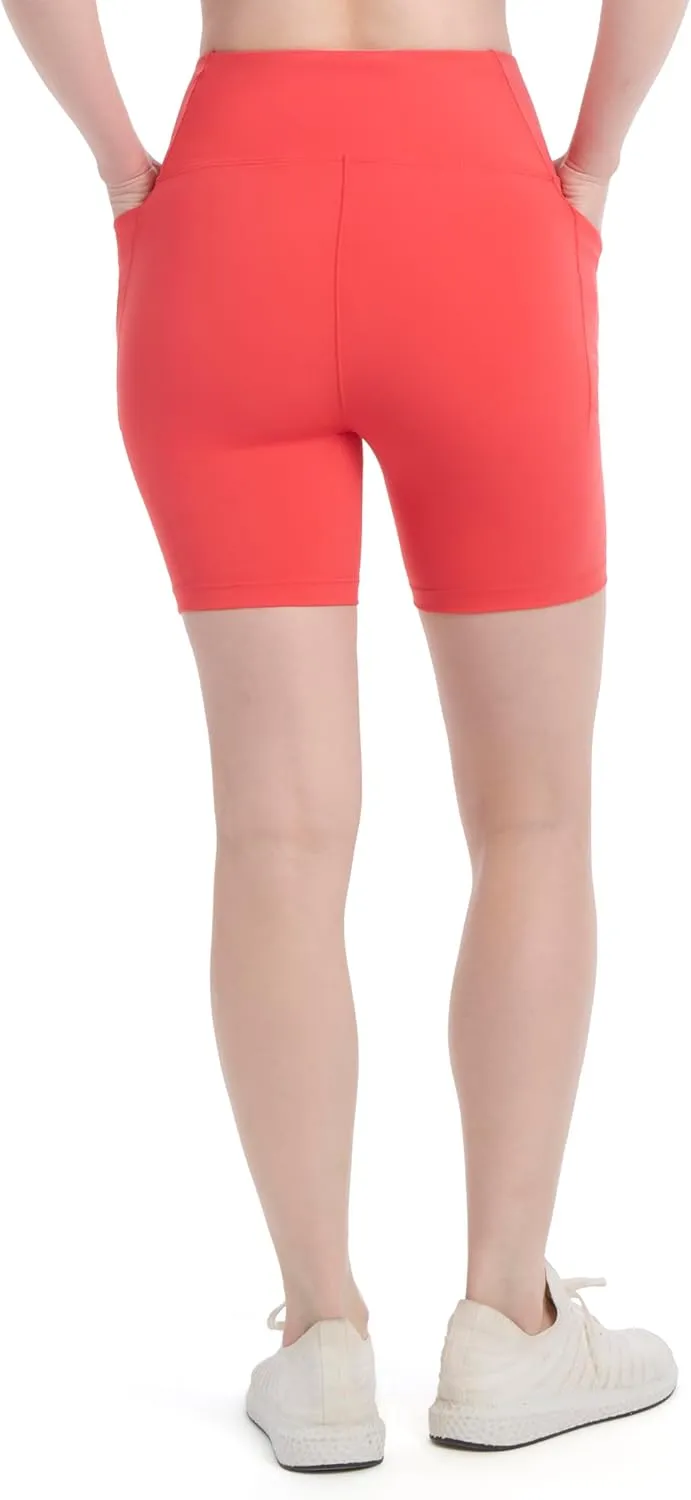 Jockey Women's 2-Pack Satin Stitch 7'' Bike Shorts