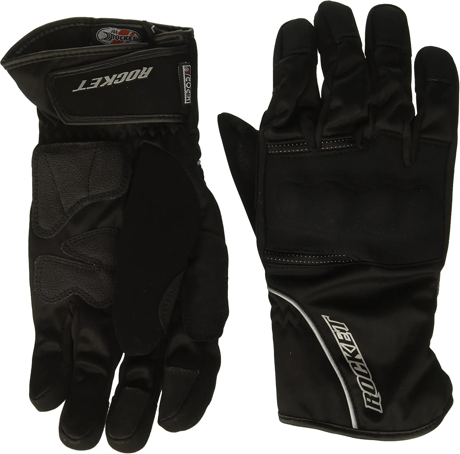 Joe Rocket 1844-1004 Men's Ballistic Ultra Gloves (Black, Large)
