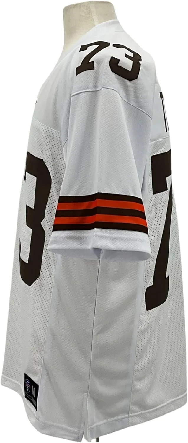 Joe Thomas Jersey White Cleveland | Unisex Adult Sizes S-5XL Unsigned Custom Sewn Stitched