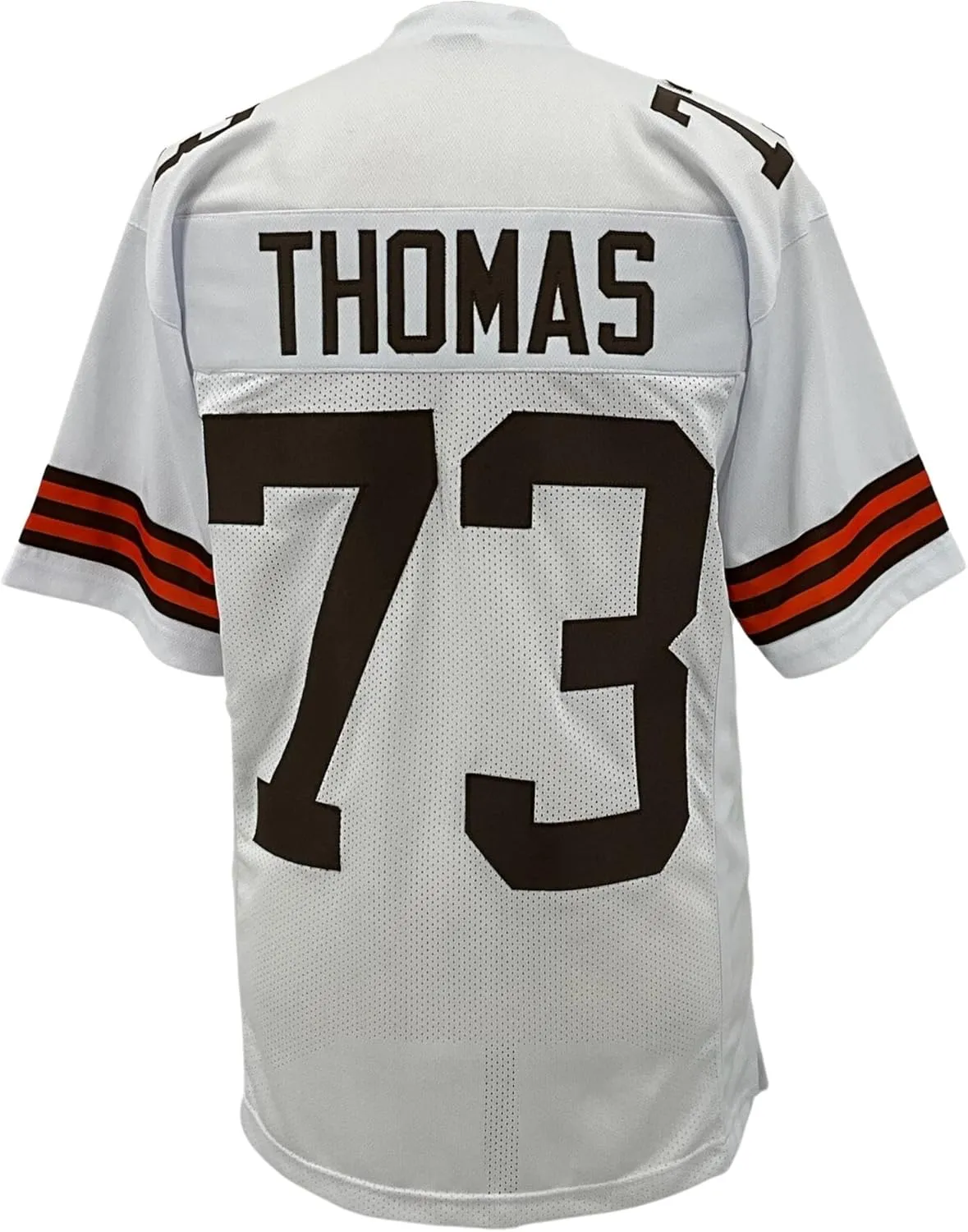 Joe Thomas Jersey White Cleveland | Unisex Adult Sizes S-5XL Unsigned Custom Sewn Stitched