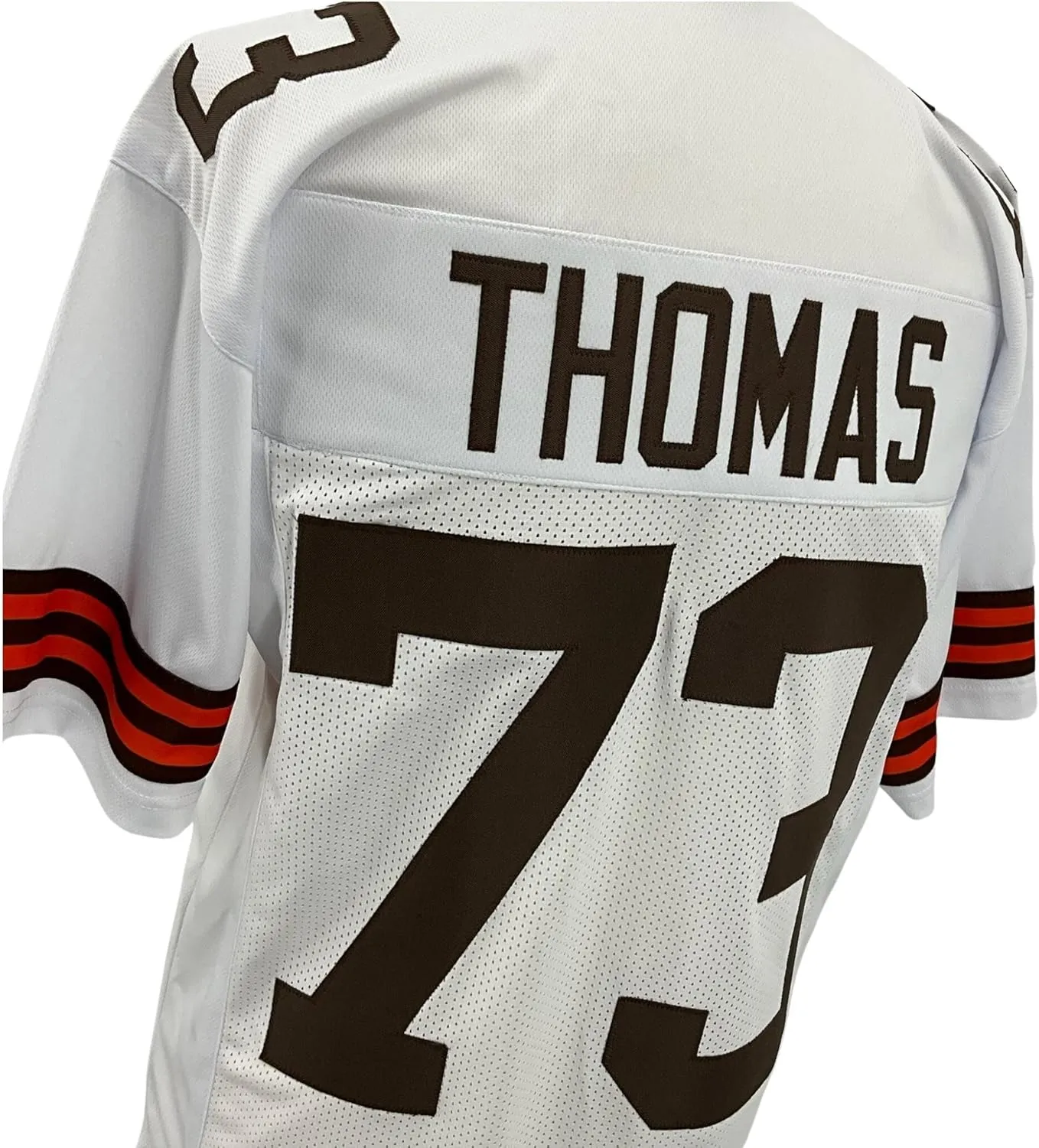 Joe Thomas Jersey White Cleveland | Unisex Adult Sizes S-5XL Unsigned Custom Sewn Stitched