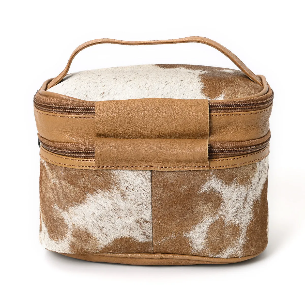 Jolly Cowhide Makeup Bag