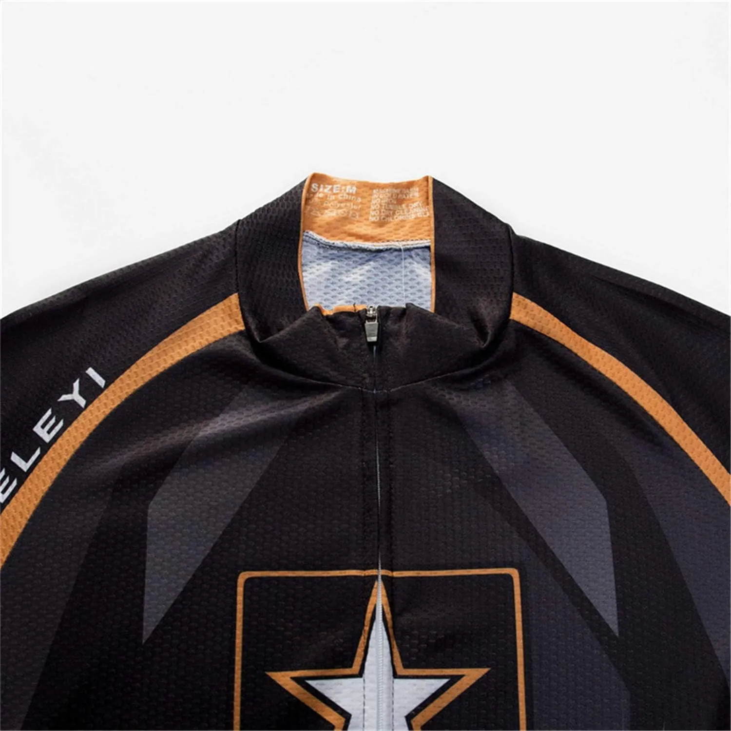 JPOJPO USA Cycling Jersey Men Short Sleeve Bike Shirts Biking Jersey Summer American Bicycle Tops with 3 Pockets Reflective